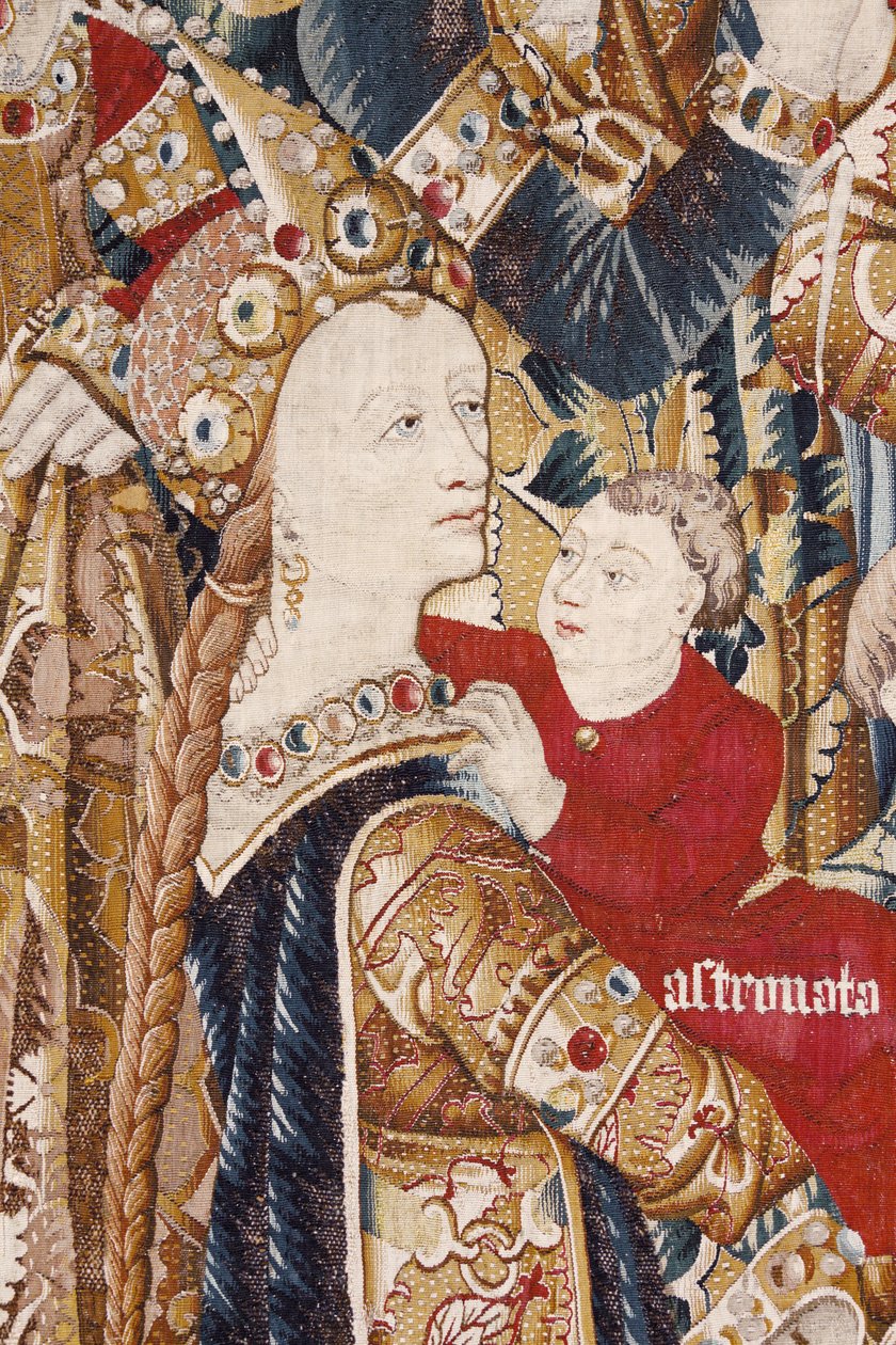 Det trojanska kriget: Akillestält. ca. 1470 (gobeläng) av Flemish School