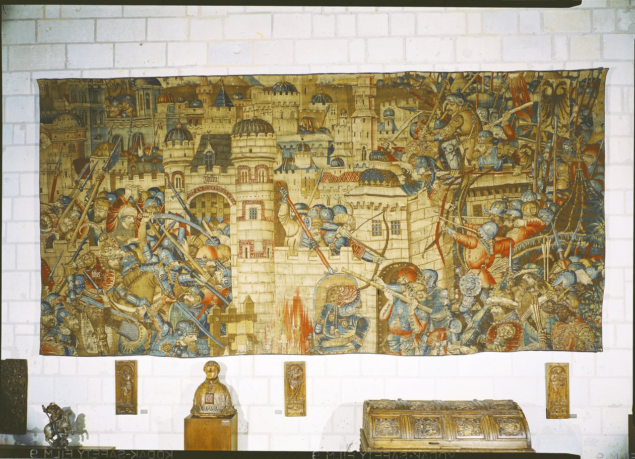 Notre-Seigneurs hämnd, belägringen av Jerusalem av Flemish School