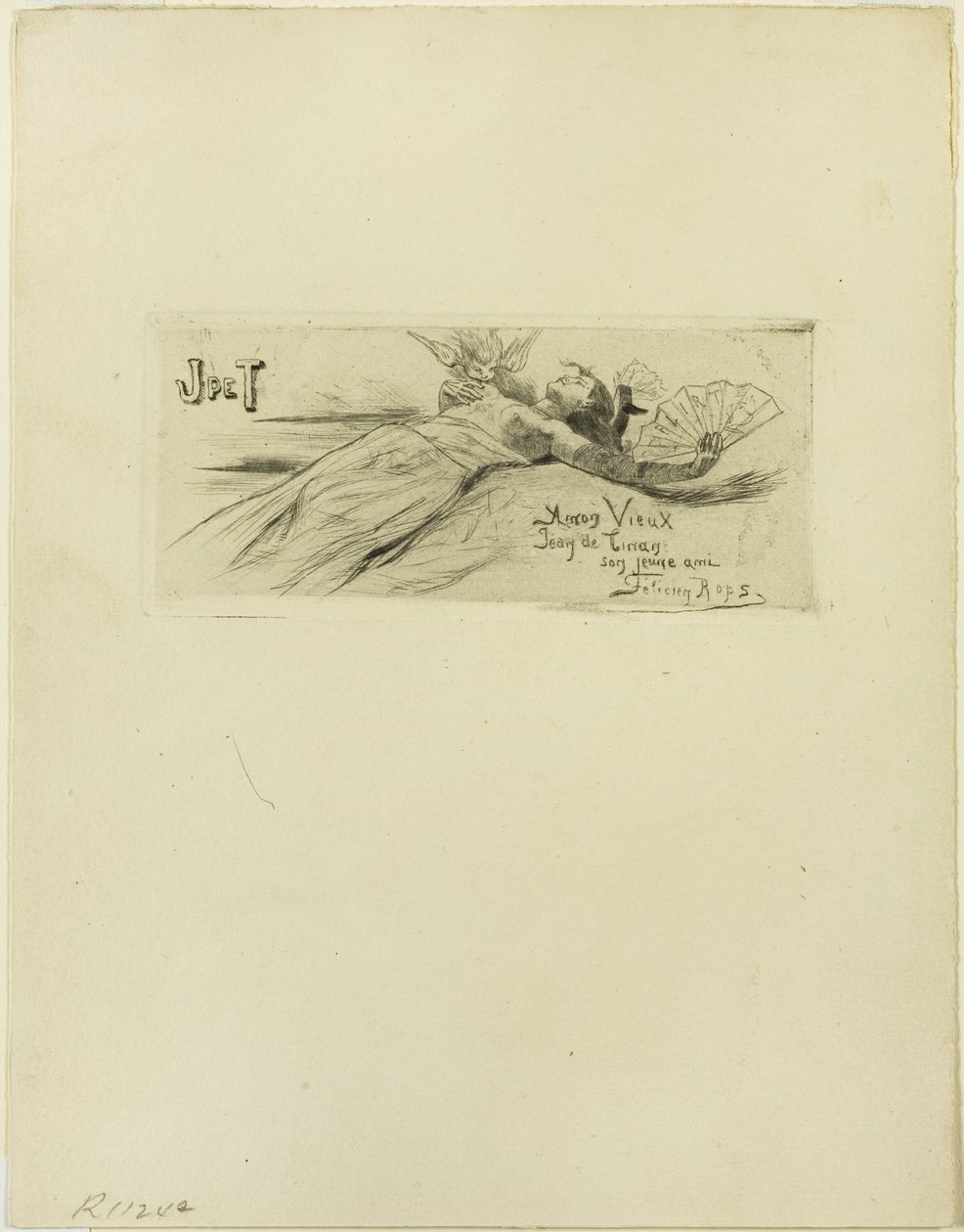 Flört av Félicien Rops