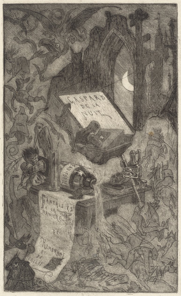 Nattens Gaspard av Félicien Rops
