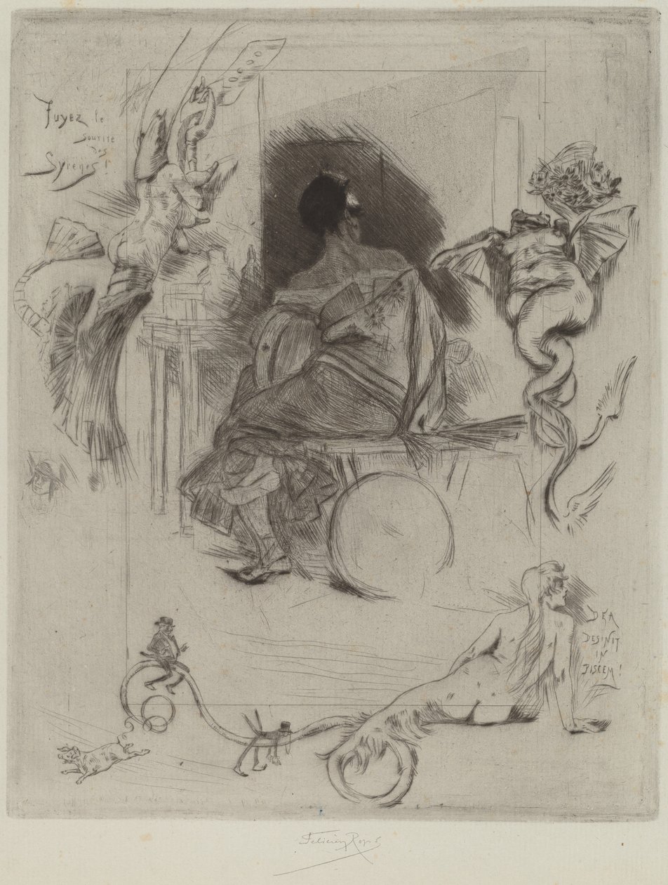 Sista Maja av Félicien Rops