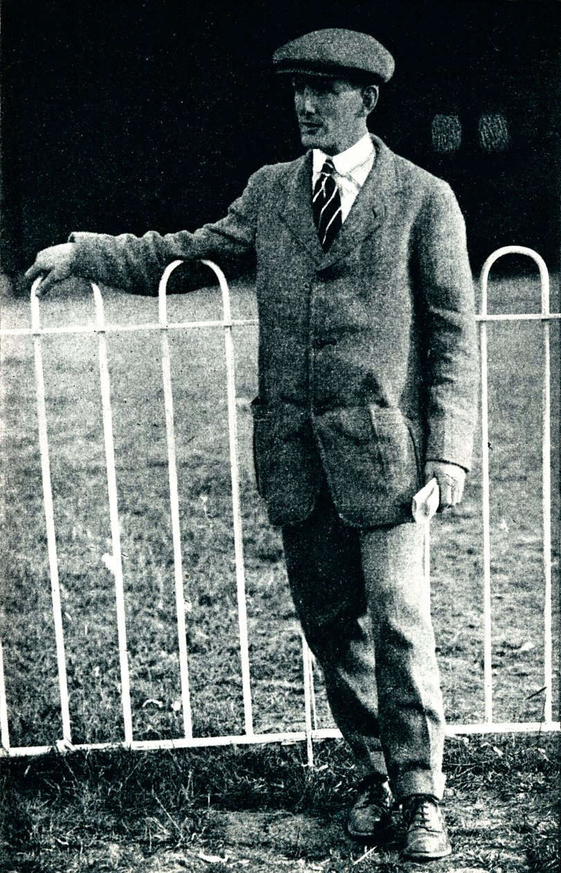 Överlevande av en fruktansvärd smash: Mr Sydney Pickles, Caudron-experten, 1913 1934 av Flight Photo