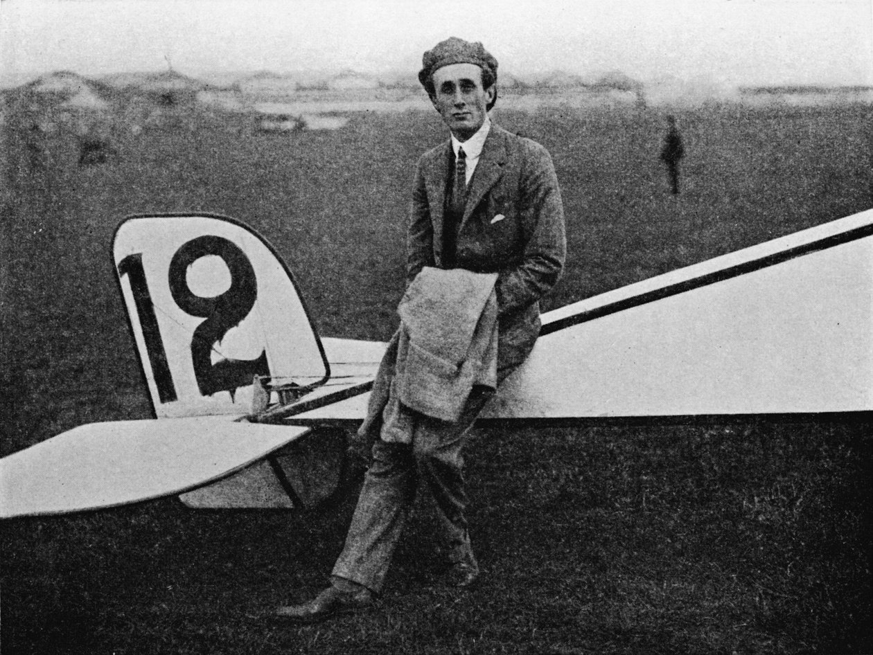 The Aerial Derby: Lord Carbery med sitt Morane-Saulnier monoplan, 1914 1934 av Flight Photo