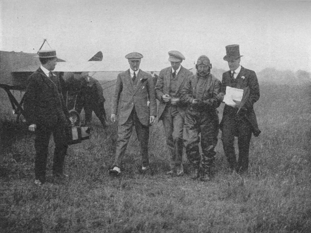 Slutet på en stor flygresa: Mr Robert Slacks ankomst till Hendon, 1913-1934 av Flight Photo