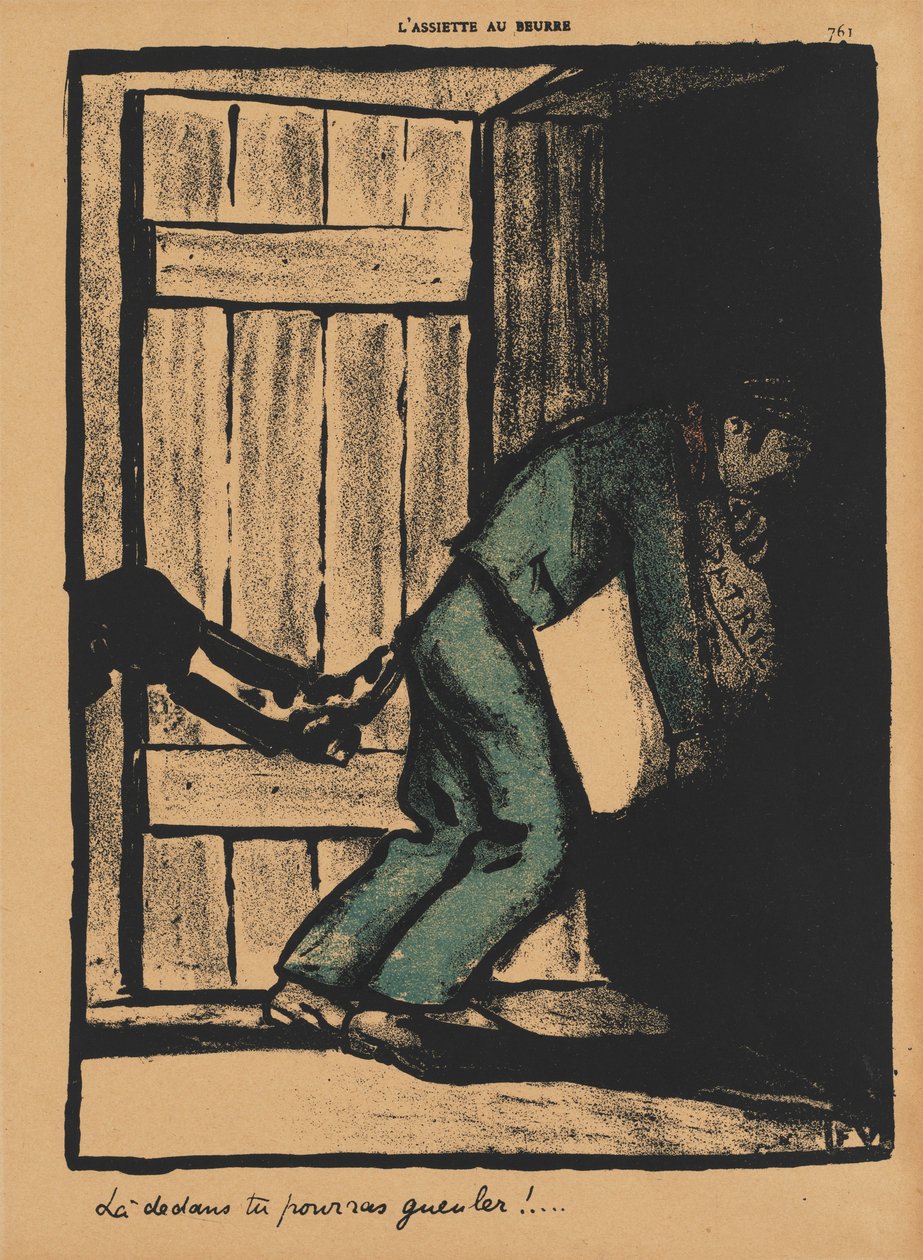 Crimes and Punishments IV, 761: Du kan skrika av Félix Vallotton