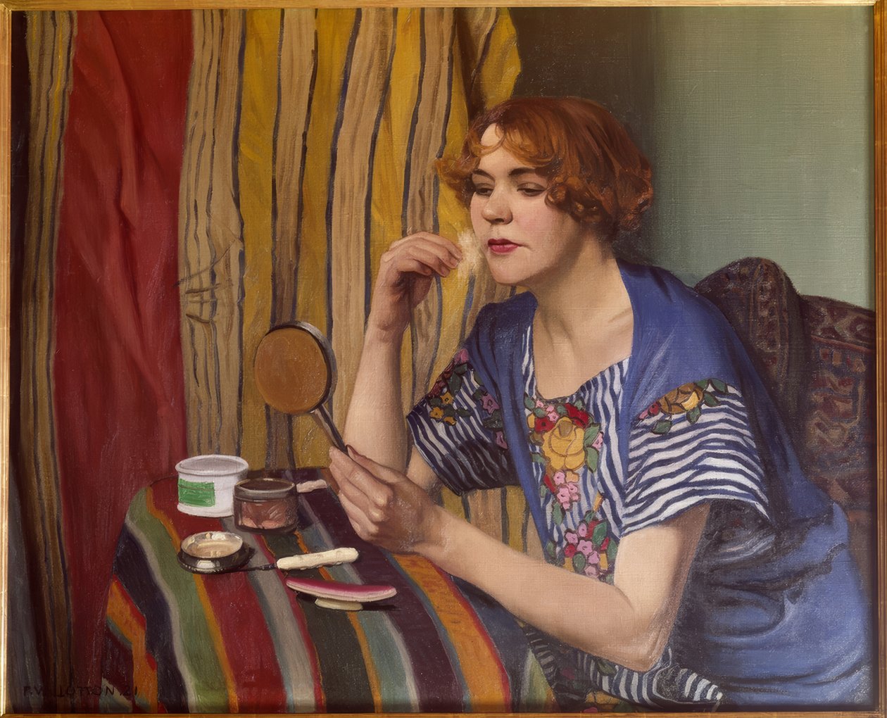 Toaletten av Félix Vallotton