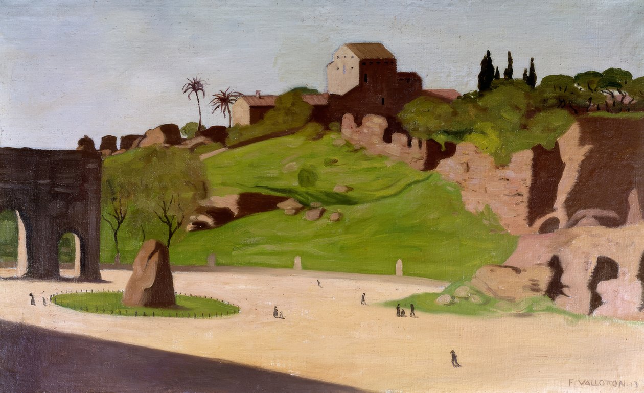 Forum Romanum av Félix Vallotton