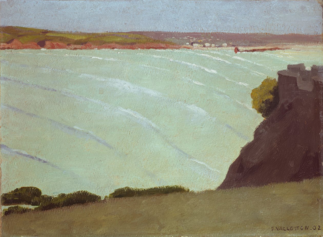 Mündningen av Seine av Félix Vallotton