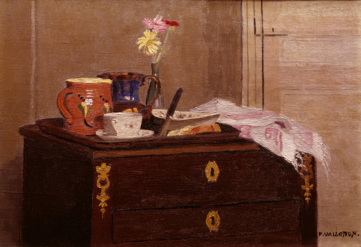 Stilleben av Félix Vallotton