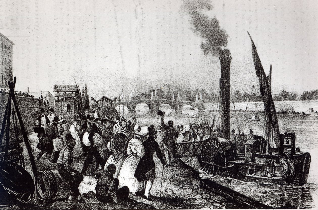 Resan till Saint-Cloud, 1835 av Flora Tristan
