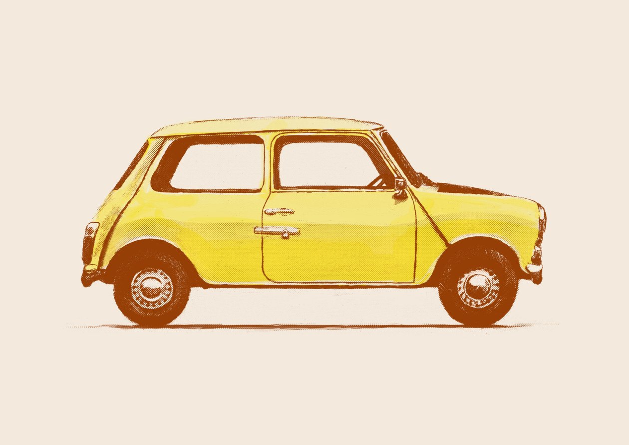 Mini, 2020 (penna, digital) av Florent Bodart