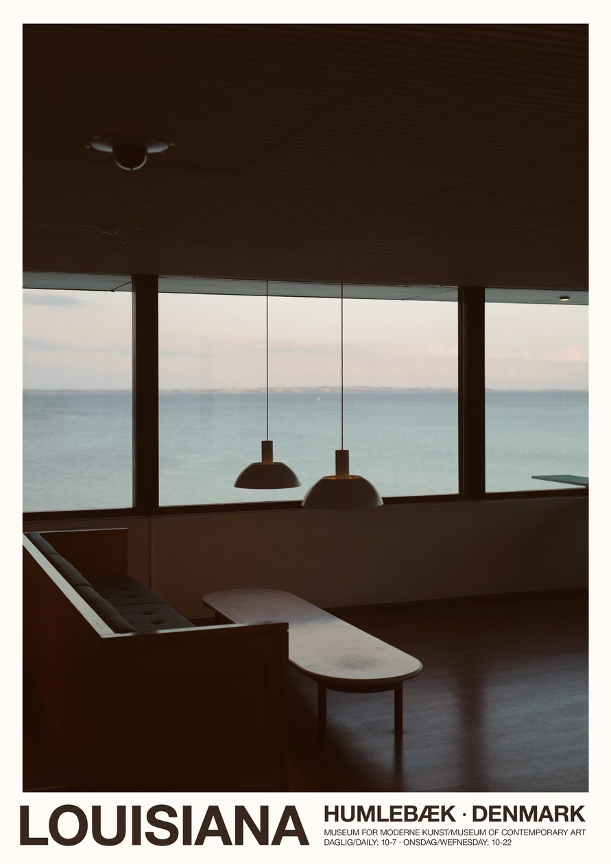 Utsikt över havet - Louisiana Museum, 2023 (foto) av Florent Bodart