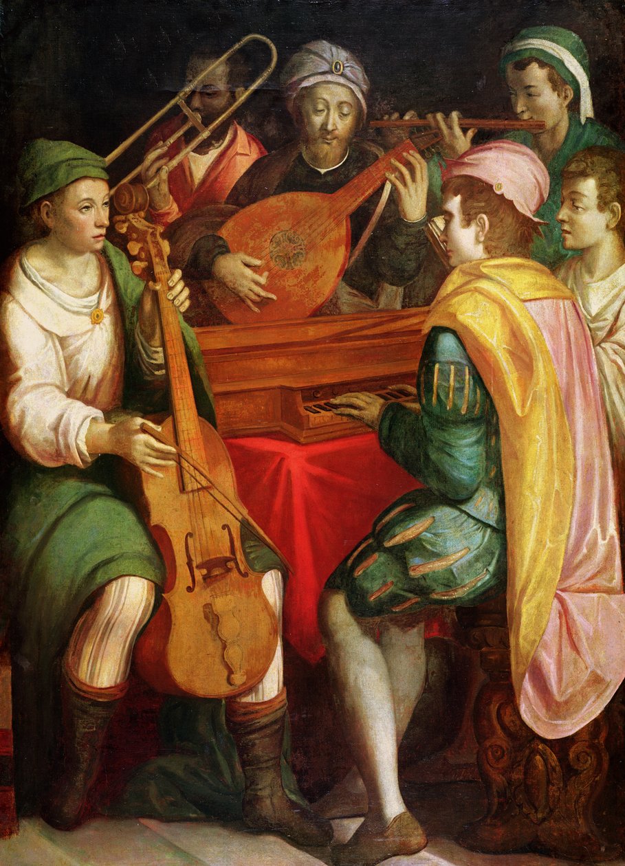 En konsert, sent 1500-tal av Florentine School