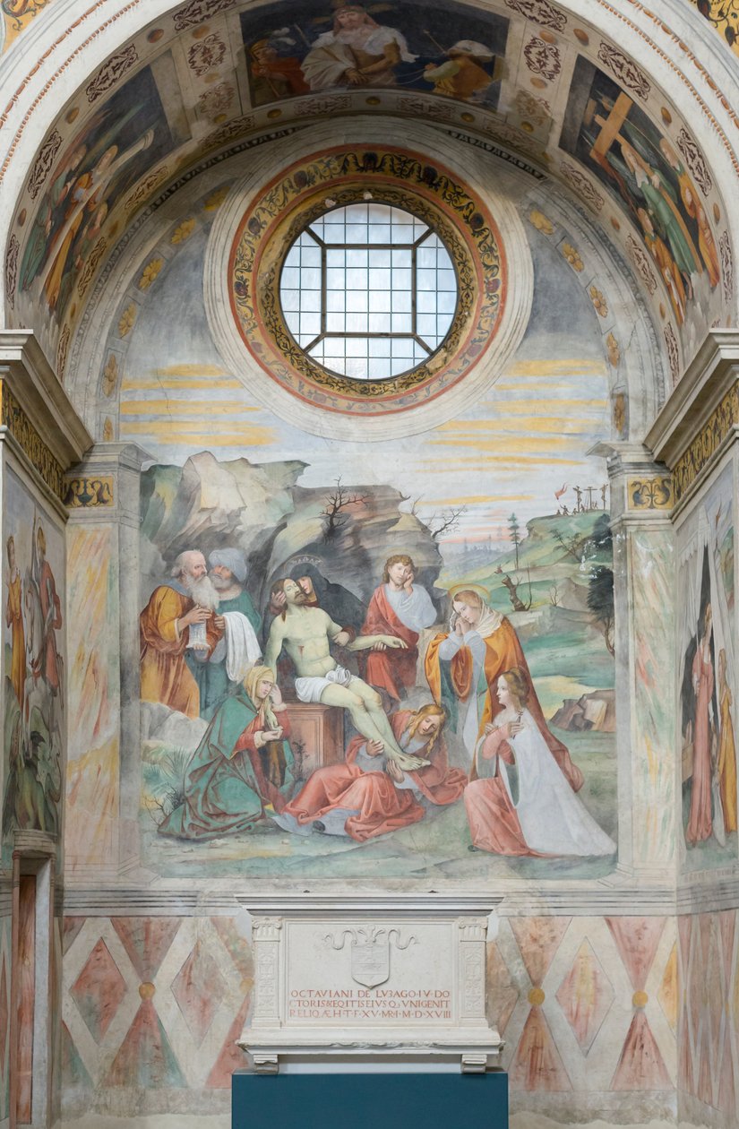 Nunnkyrkans fresker, Floriano Ferramola av Floriano Ferramola