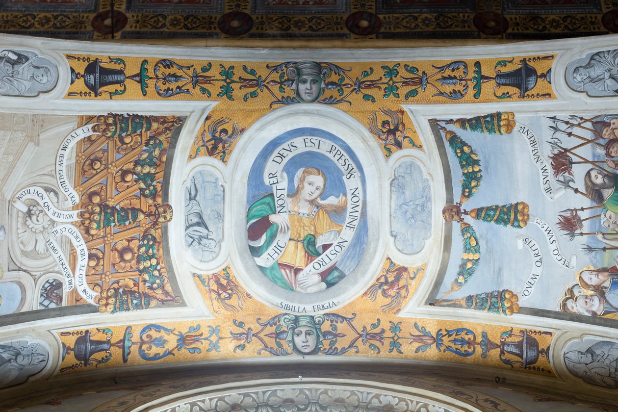 Nunnkyrkans fresker, Floriano Ferramola av Floriano Ferramola