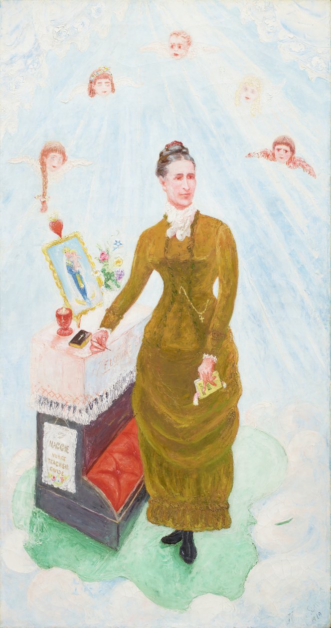 Porträtt av vår sjuksköterska, Margaret Burgess, 1929 av Florine Stettheimer