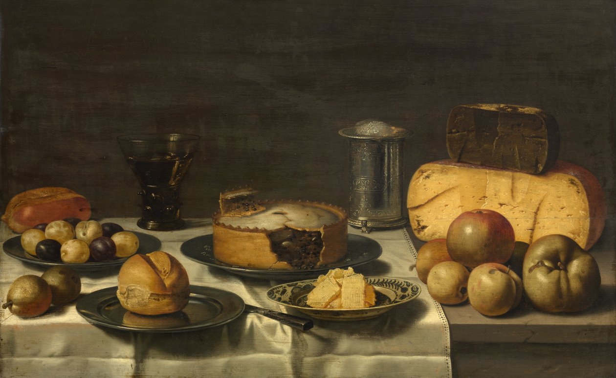 En holländsk frukost av Floris Gerritsz van Schooten