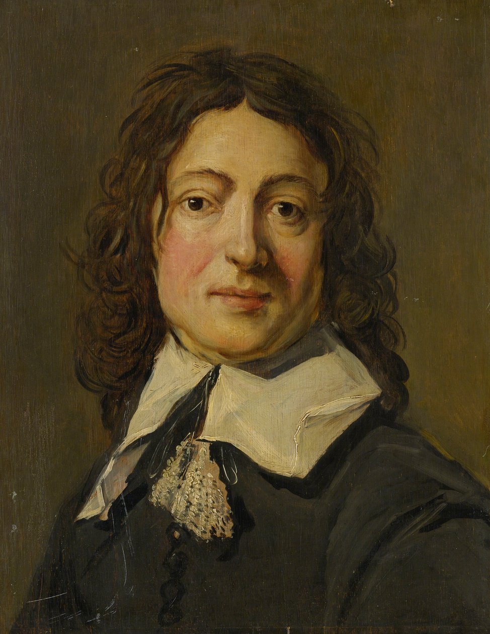 Portrait of a Man av School of Frans Hals