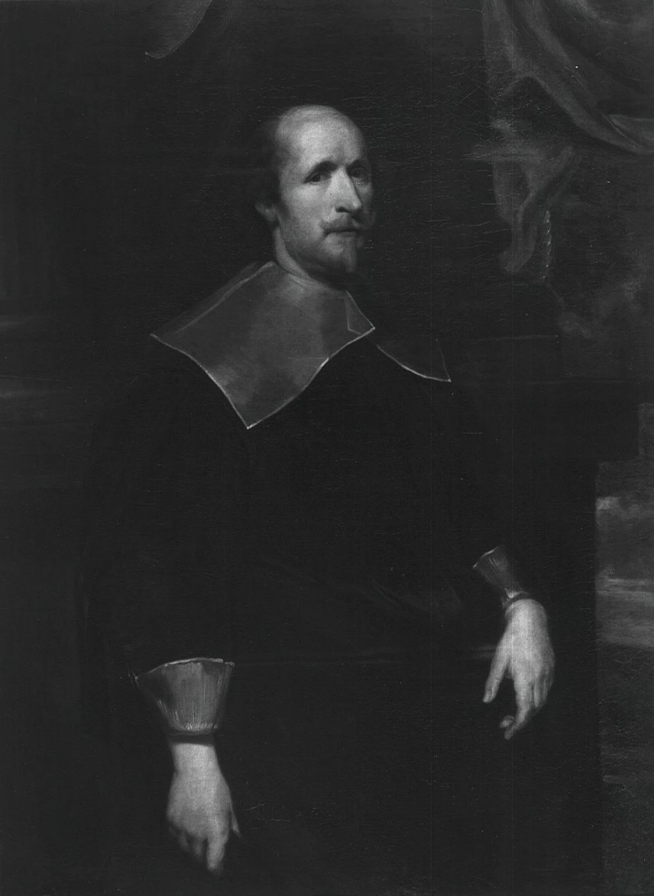 Porträtt av en man, 162530. av Follower of Anthony van Dyck.