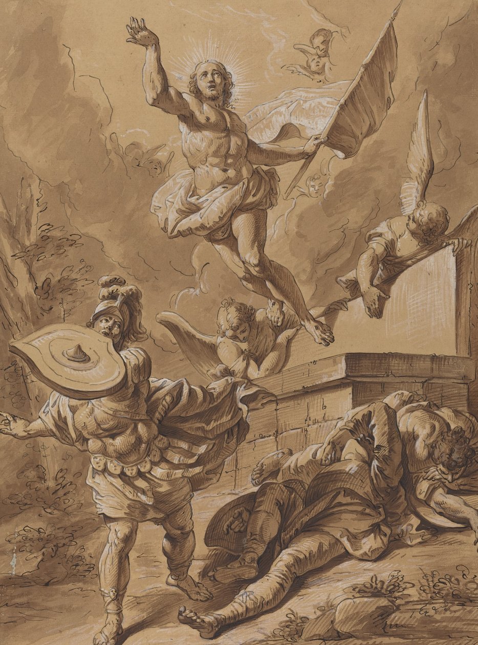 Återupplivandet av Follower of Francesco Fontebasso