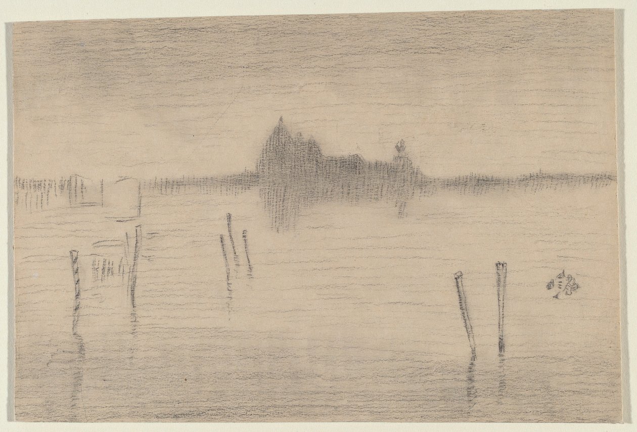 Venedig av Follower of James McNeill Whistler