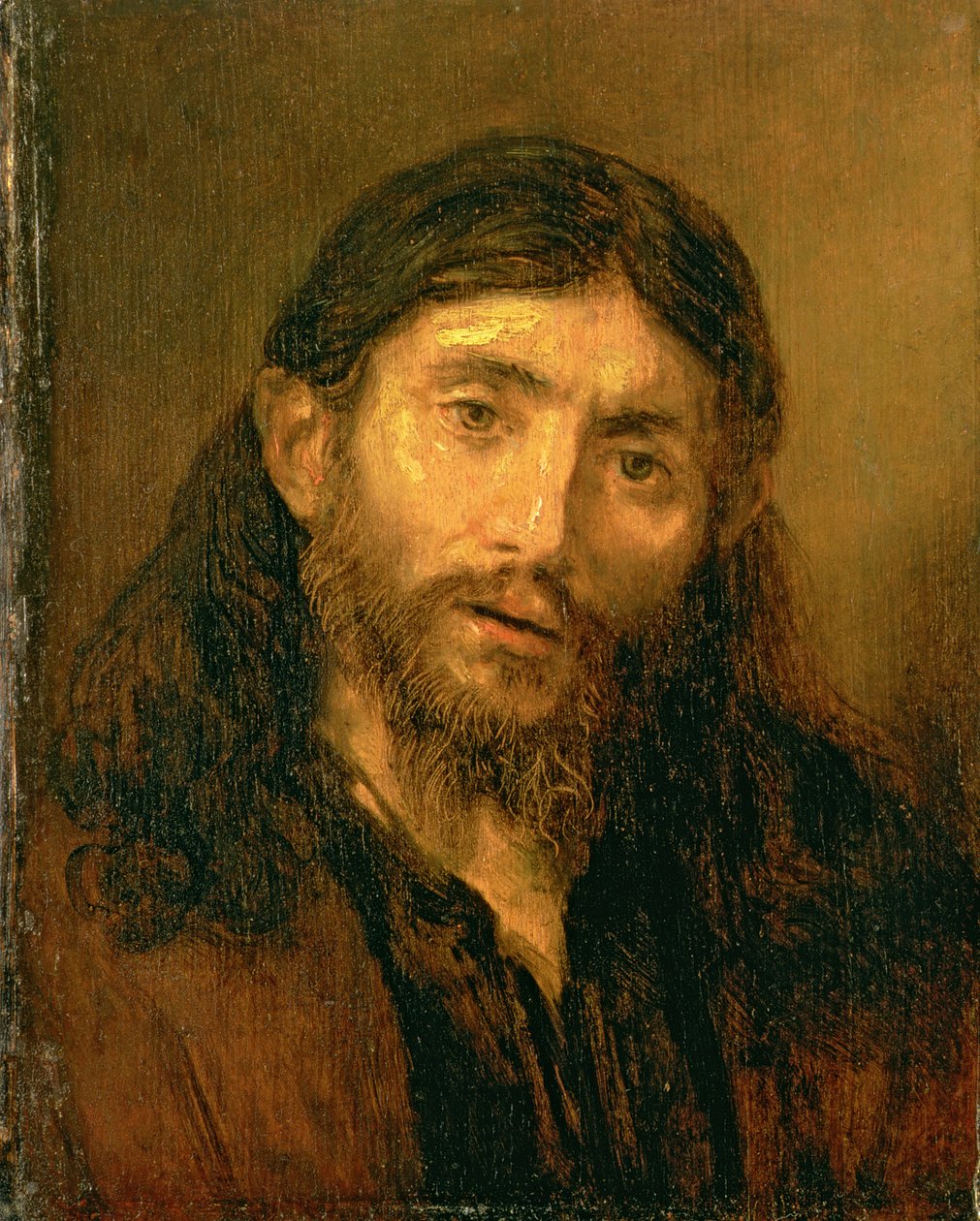 Kristi byst, c.1648-52 av Follower of Rembrandt