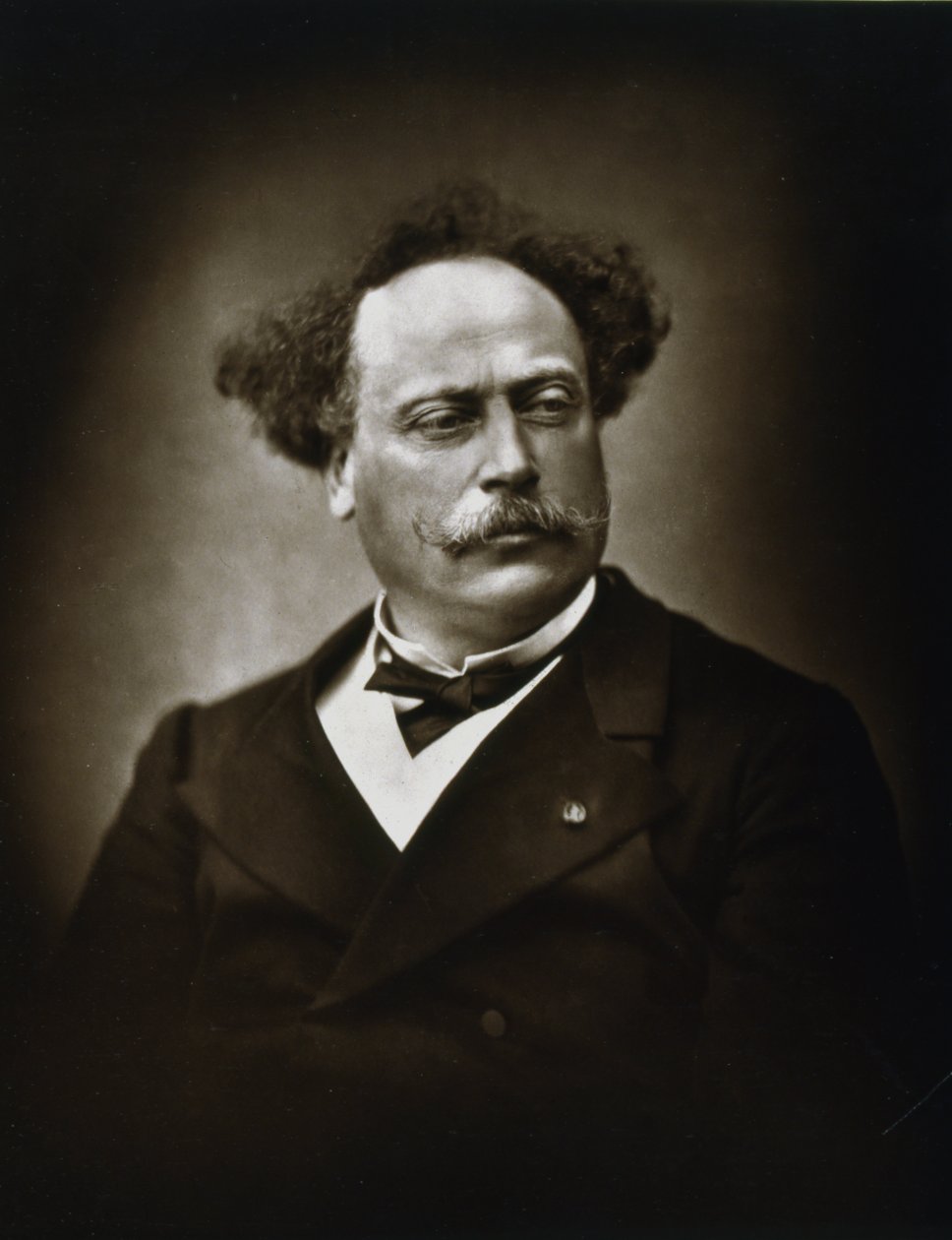 Alexandre Dumas den yngre, fransk författare, c1865-1895 av Fontaine