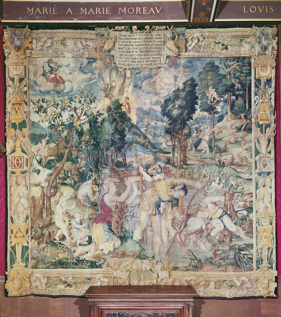 The Story of Latona, från The Story of Diana av Fontainebleau School