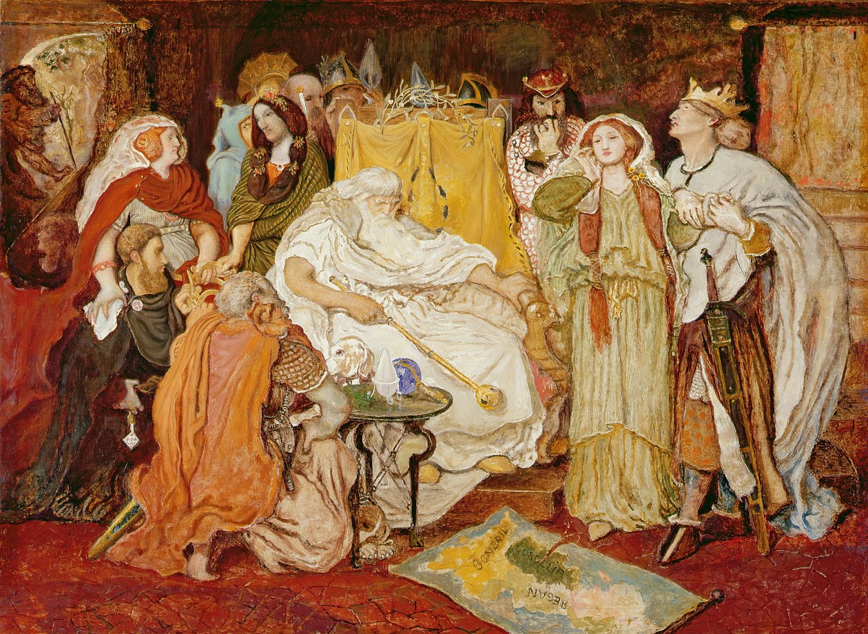 Cordelias Portion, c.1867-75 swed av Ford Madox Brown