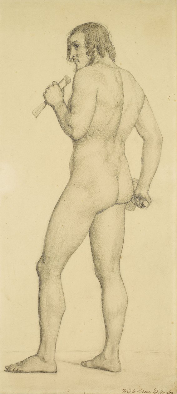 Manlig av Ford Madox Brown