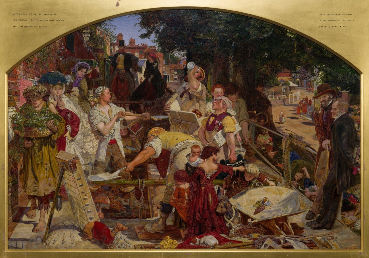 Arbete av Ford Madox Brown