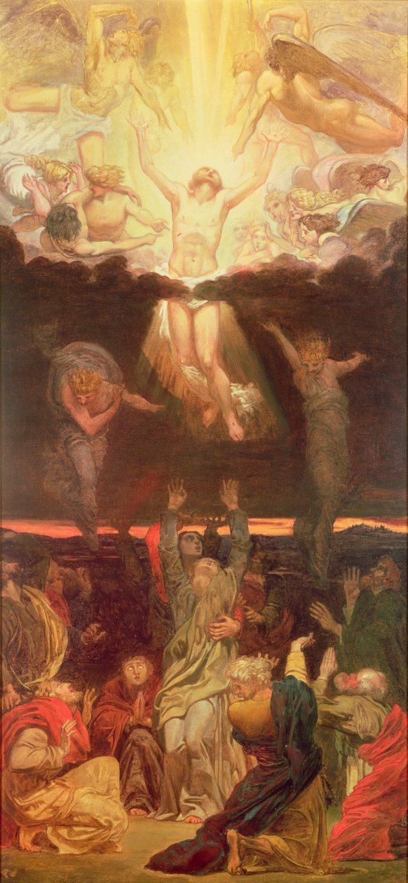 Ascension (olja) av Ford Madox Brown