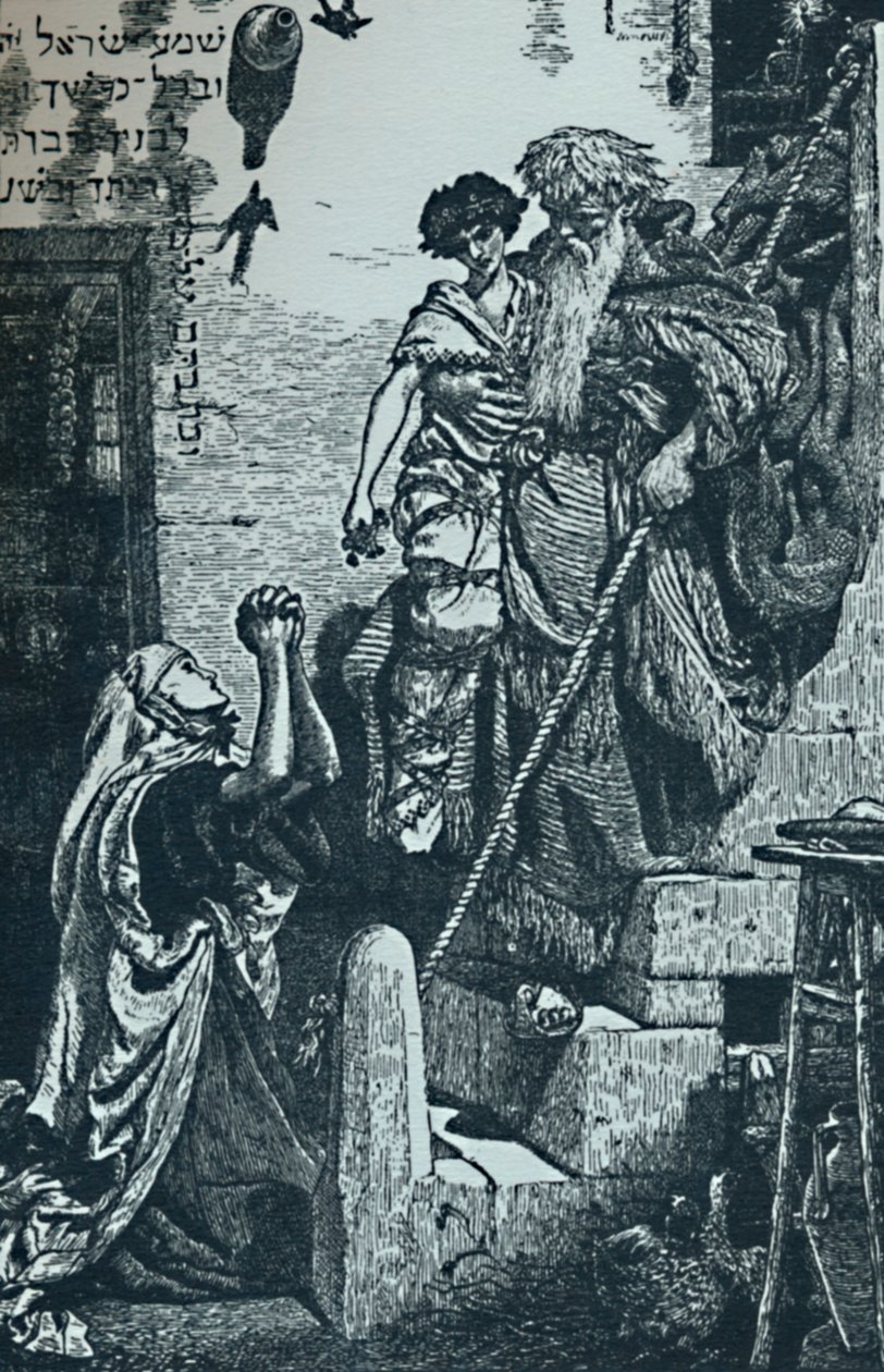 Elia och änkornas son, c1840-1890, 1923 av Ford Madox Brown