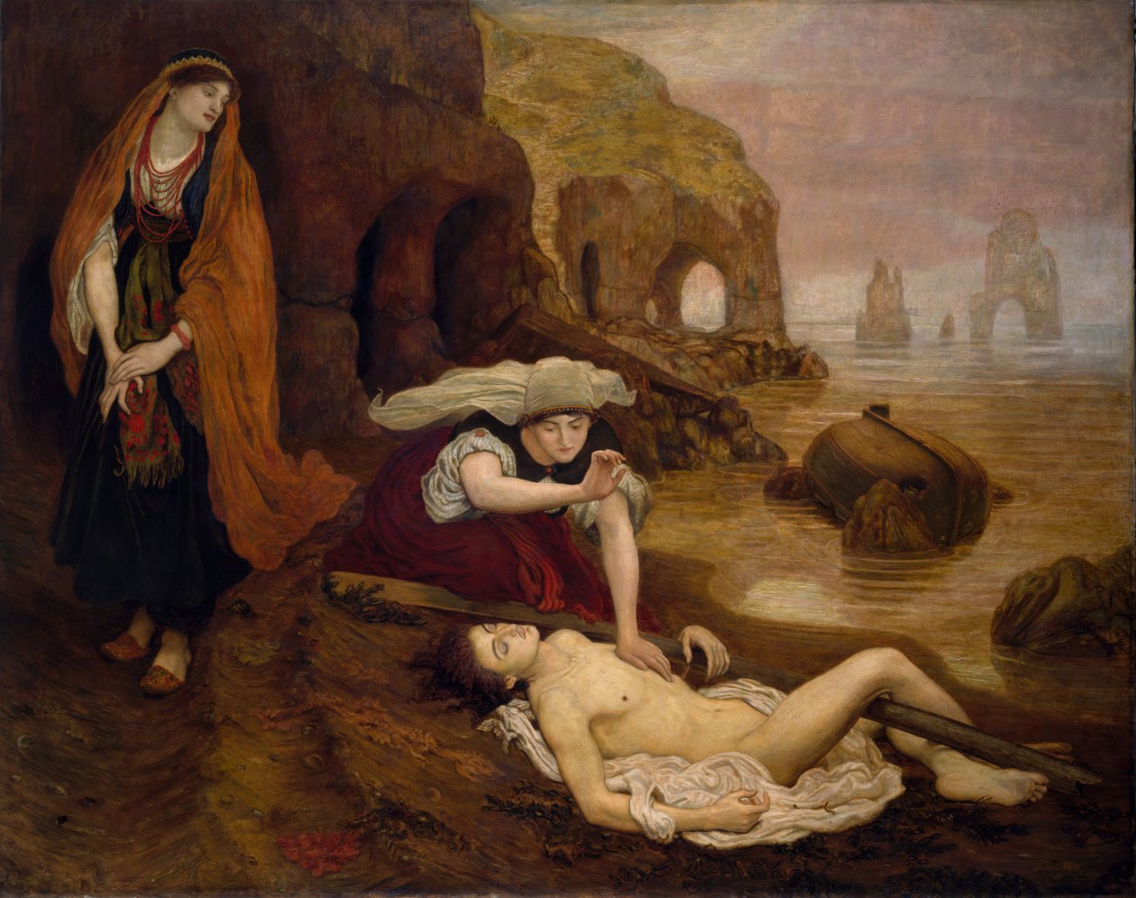 Hitta av Don Juan av Haidee, c1870. av Ford Madox Brown