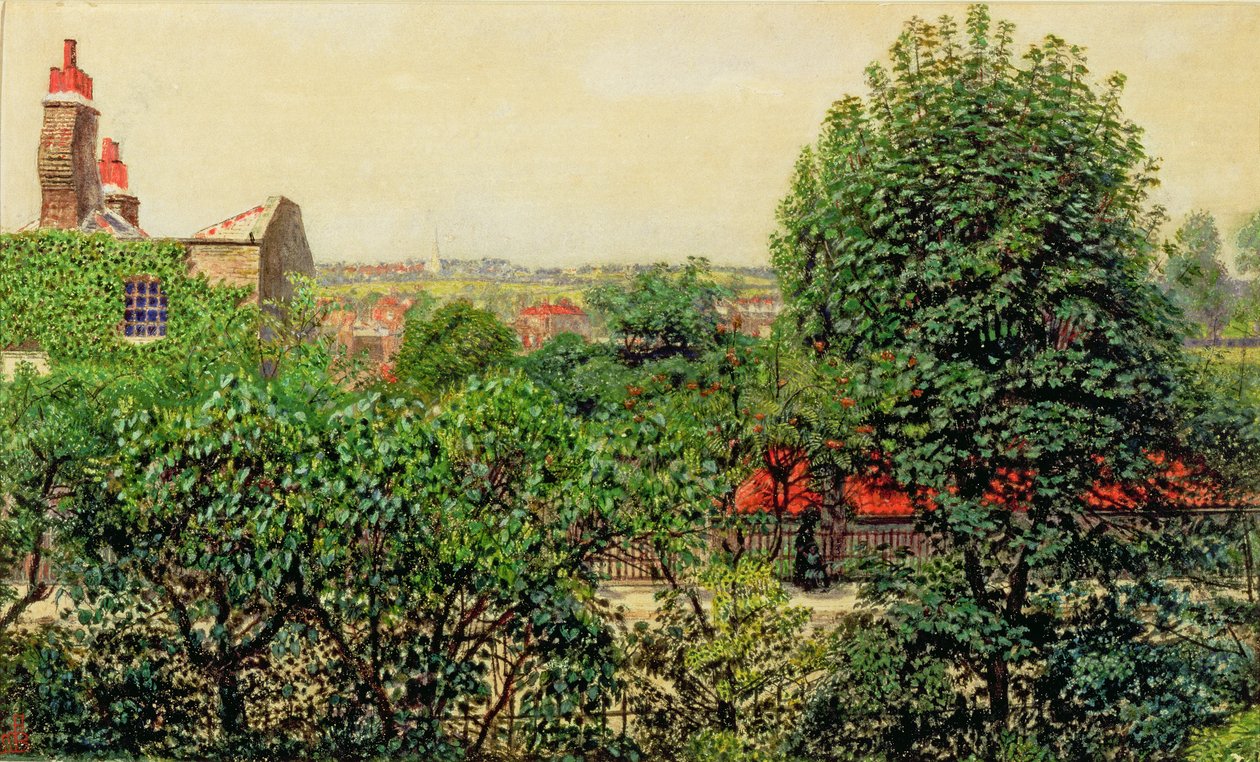 Hampstead - En skiss från naturen av Ford Madox Brown