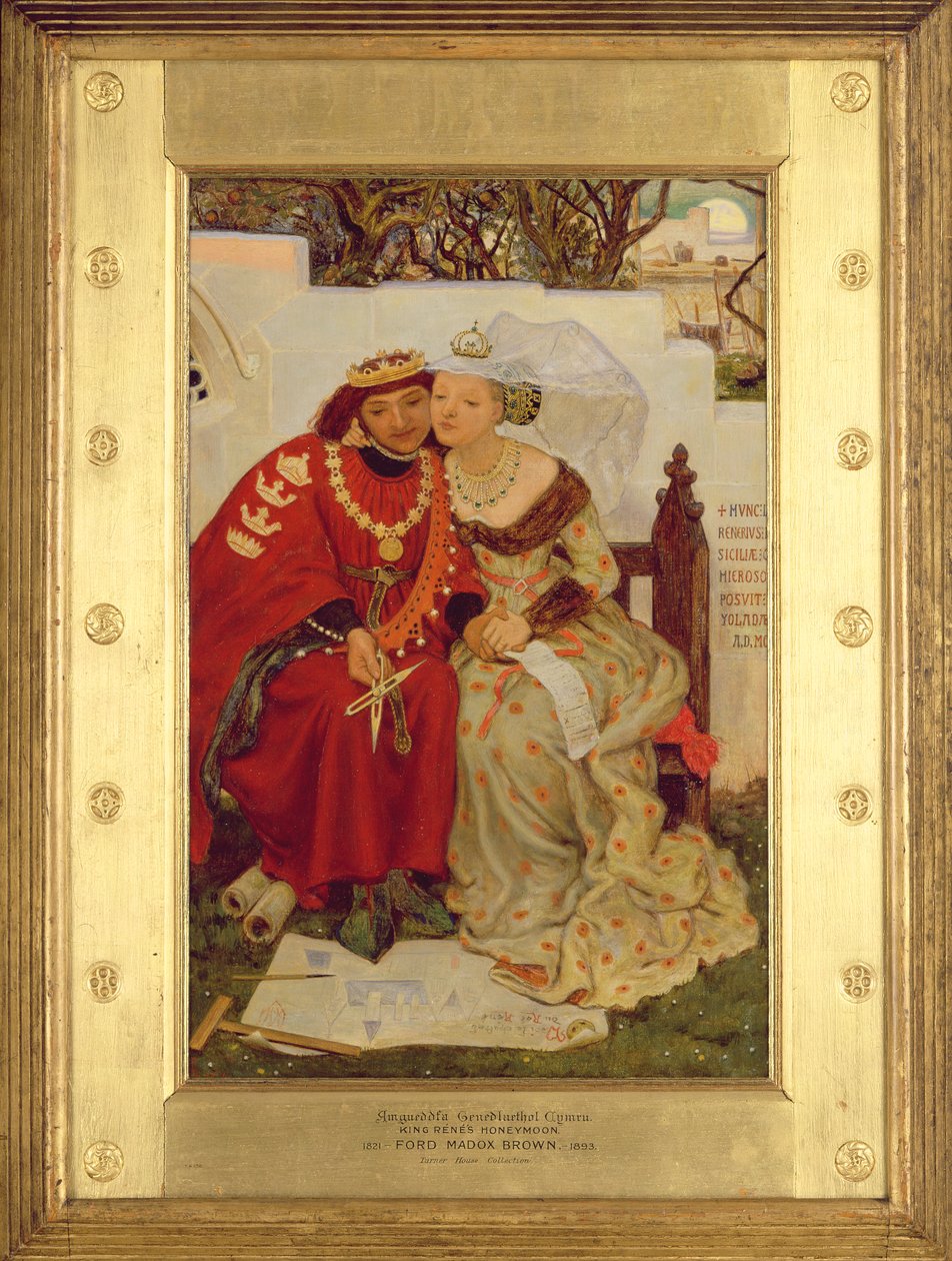 Kung Renes smekmånad av Ford Madox Brown