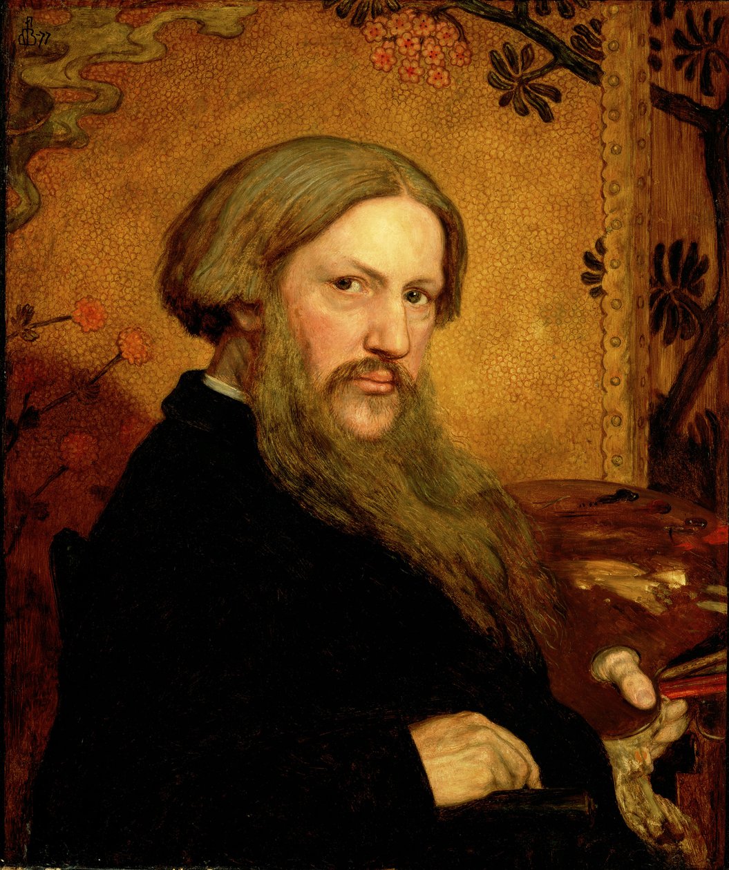 Självporträtt, 1877 av Ford Madox Brown