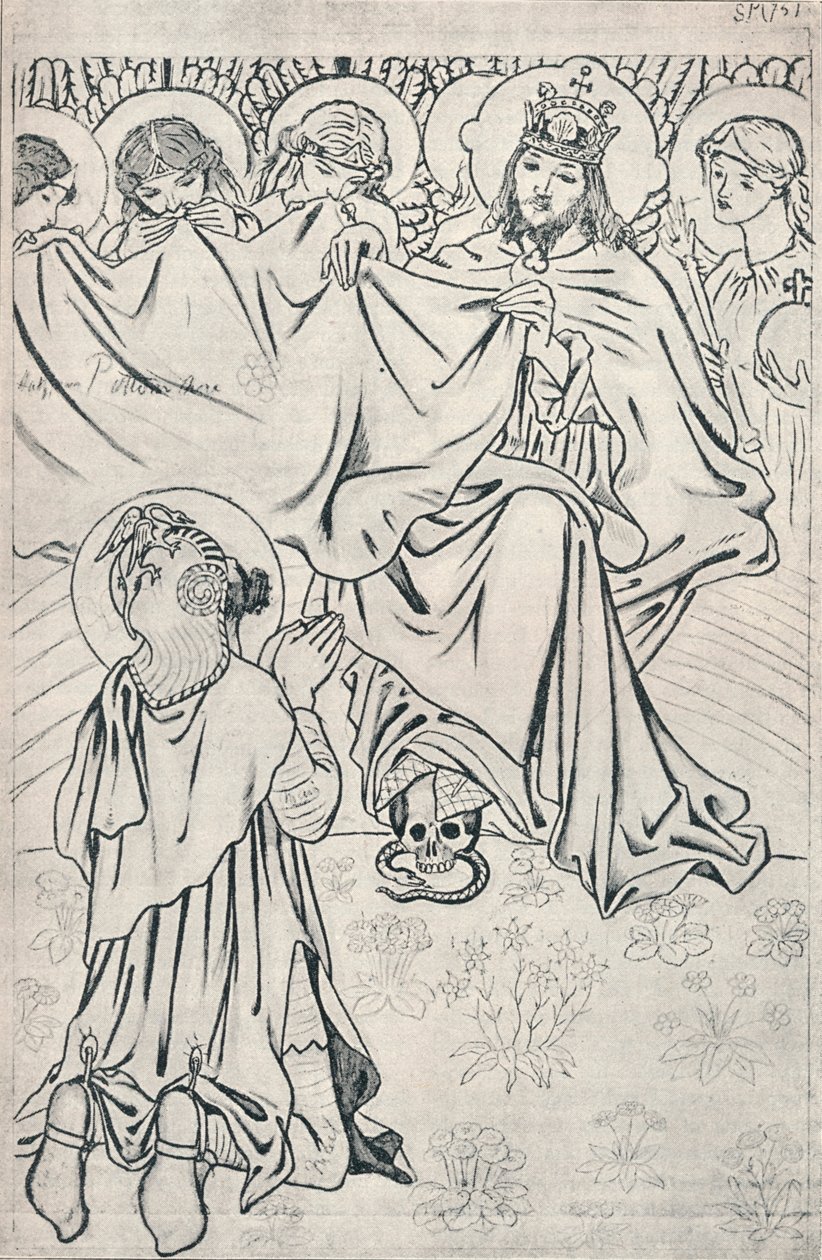 St. Martin i himlen, 1896 av Ford Madox Brown