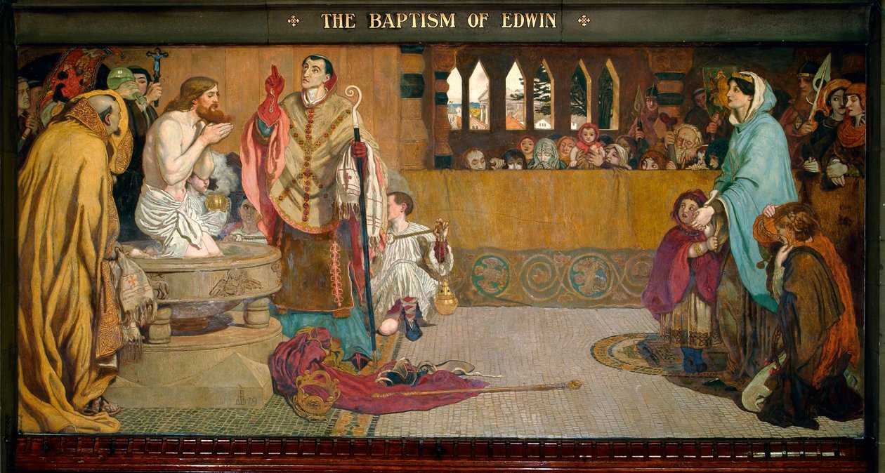 Edwins dop av Ford Madox Brown