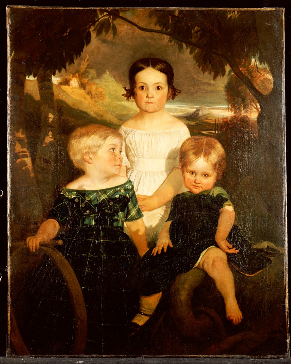 Bromley-barnen, 1843 av Ford Madox Brown