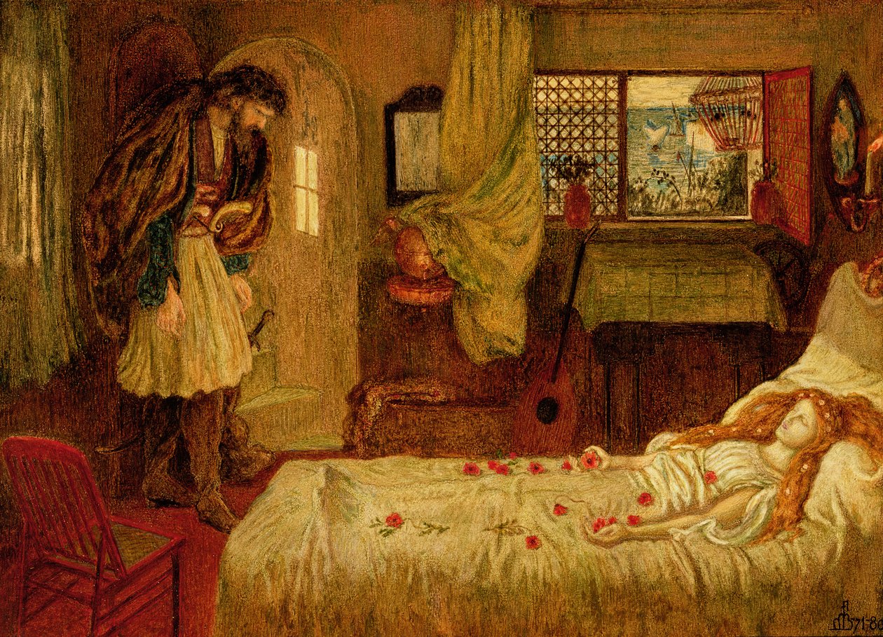 Corsairens återkomst av Ford Madox Brown