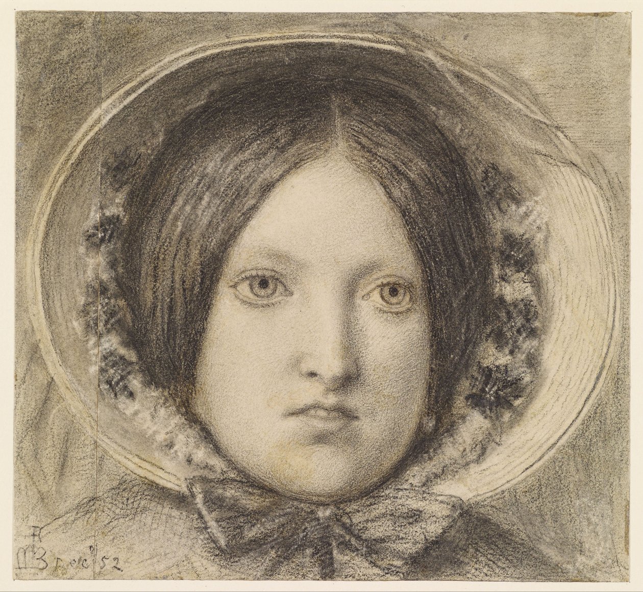 Den siste av England - Porträtt av Emma Hill av Ford Madox Brown