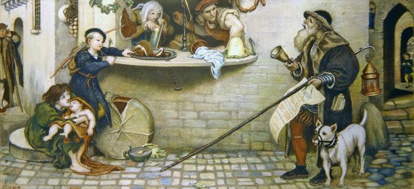 Kungörelsen om vikterna och måtten av Ford Madox Brown