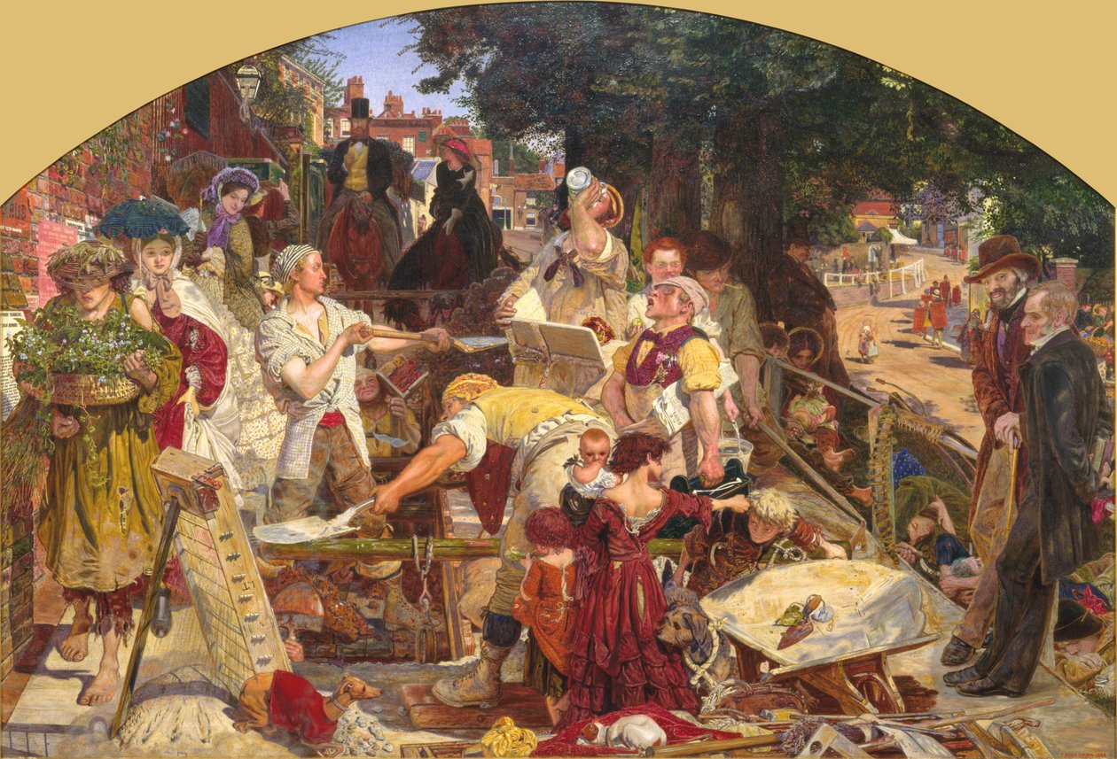 Arbete av Ford Madox Brown