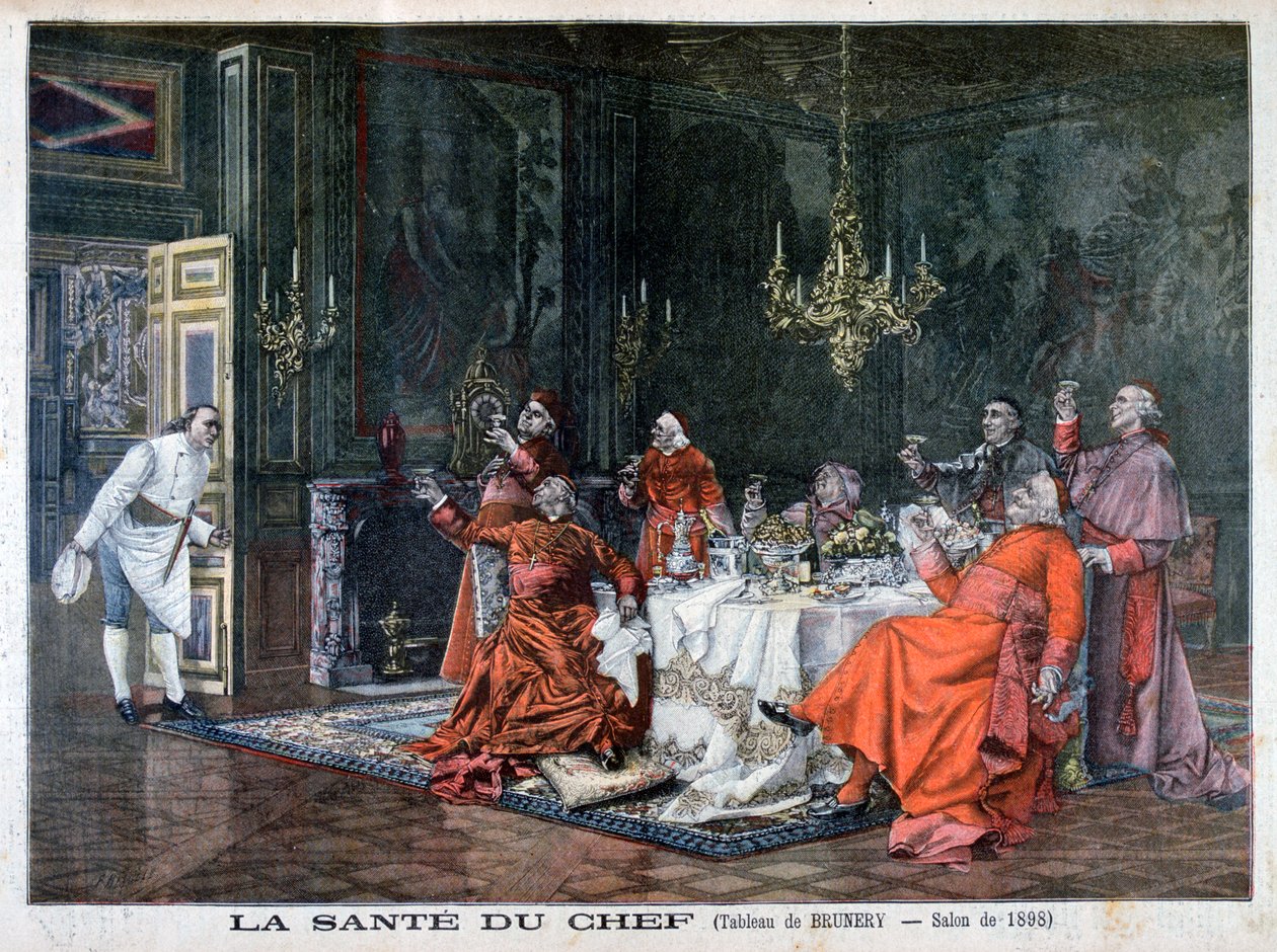 En eminent sammankomst, 1898 av Fortuné Méaulle