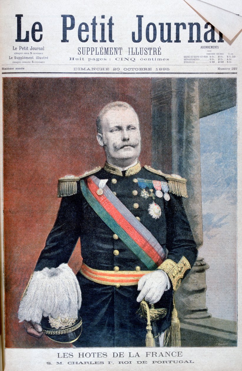 Karl I, kung av Portugal, 1895 av Fortuné Méaulle
