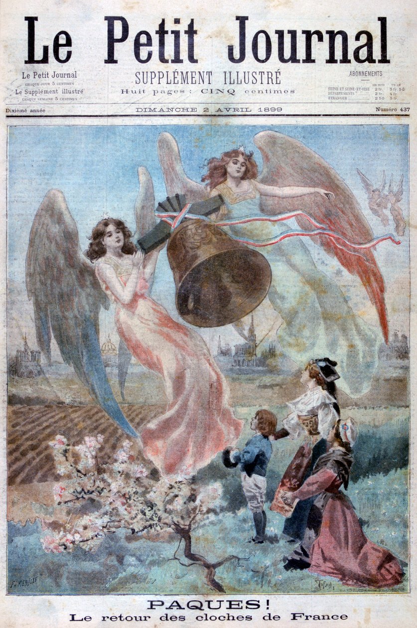 Påsk!, 1899. av Fortuné Méaulle