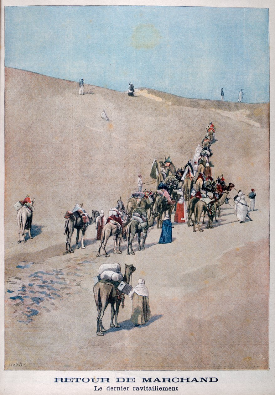 Handlarnas återkomst, 1899 av Fortuné Méaulle