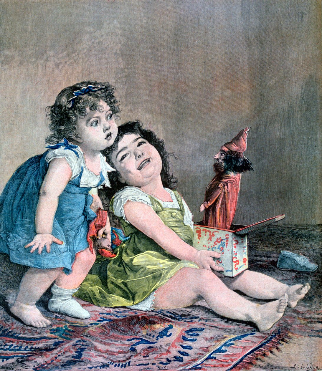 Överraskningen, 1891 av Fortuné Méaulle