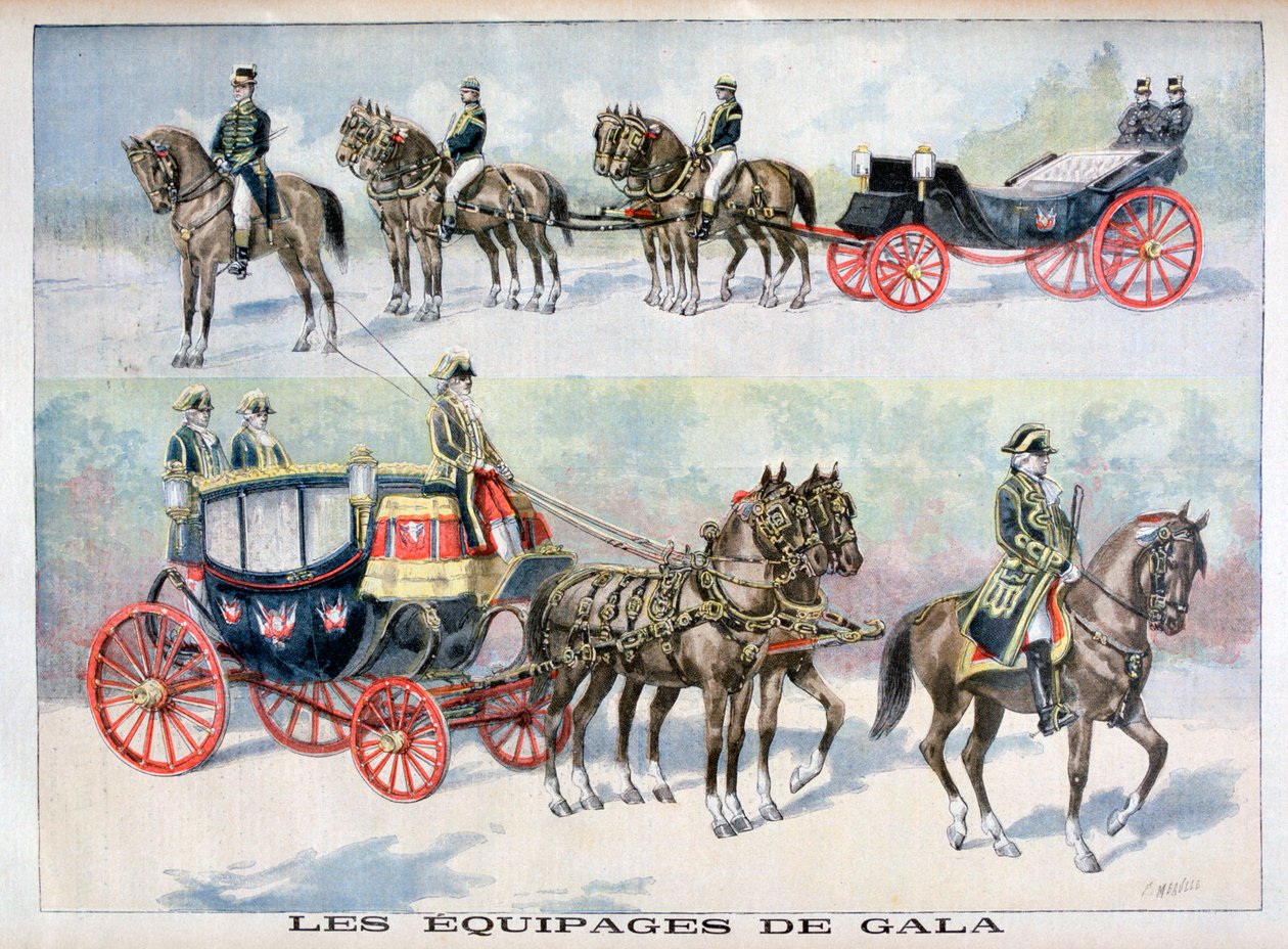 Typer av galavagnar, 1896 av Fortuné Méaulle